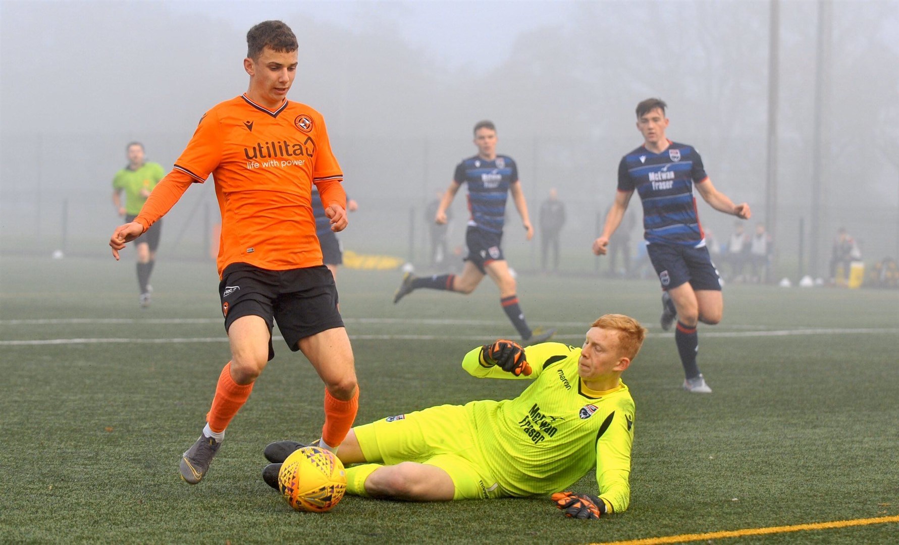 Ross County v Dundee United. Picture: GJW Sport