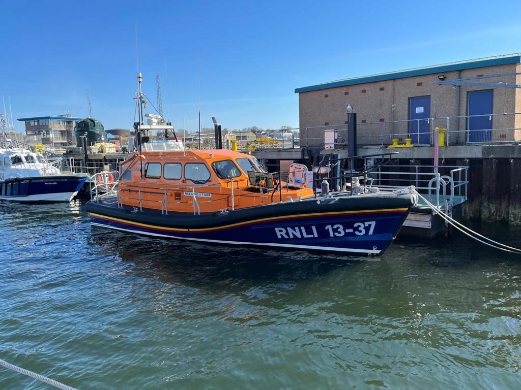 The RNLI's Invergordon lifeboat.