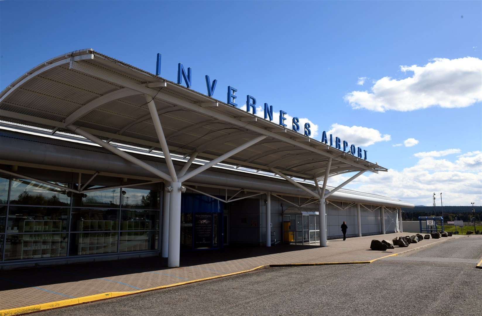 Inverness Airport remained open overnight to accommodate 30 passengers.