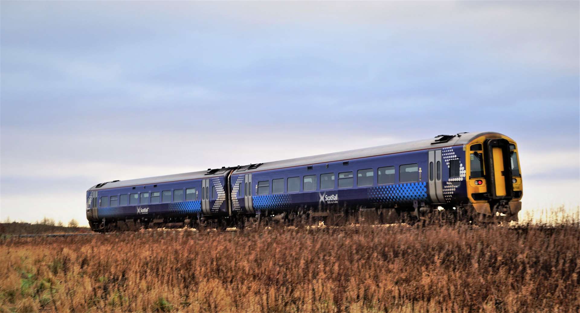 Some rail passengers were asked to get off the crowded Inverness to Ardgay train before it set off. Picture: DGS.