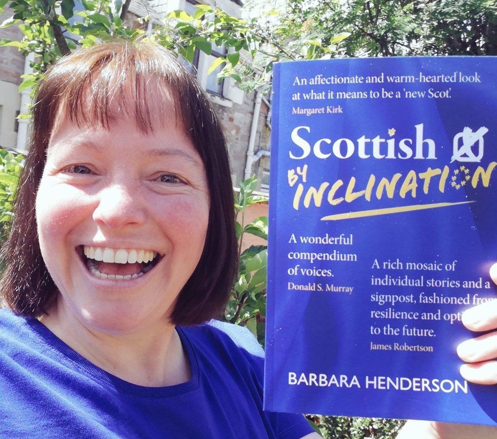 Barbara Henderson with Scottish by Inclination.