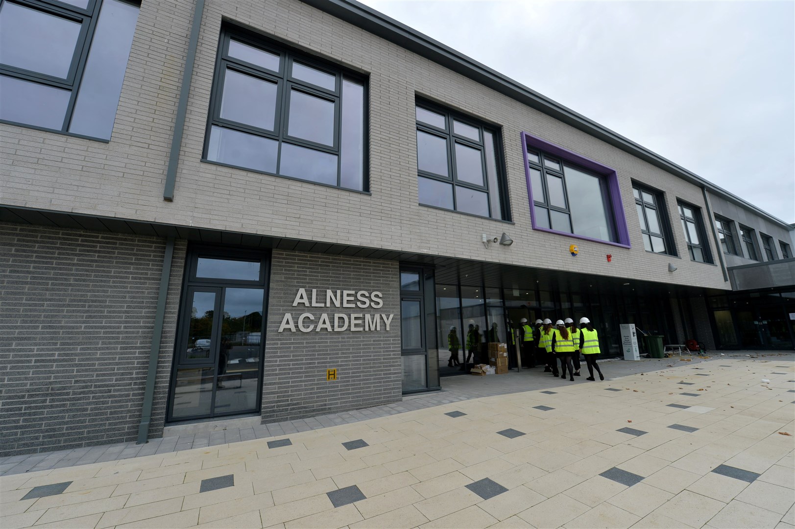 Alness Academy, now in new buildings, is looking ahead to the next academic term with its repurposed raffle.