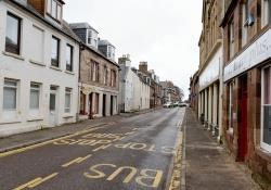 There are concerns over the impact of the new store on Fortrose High Street.