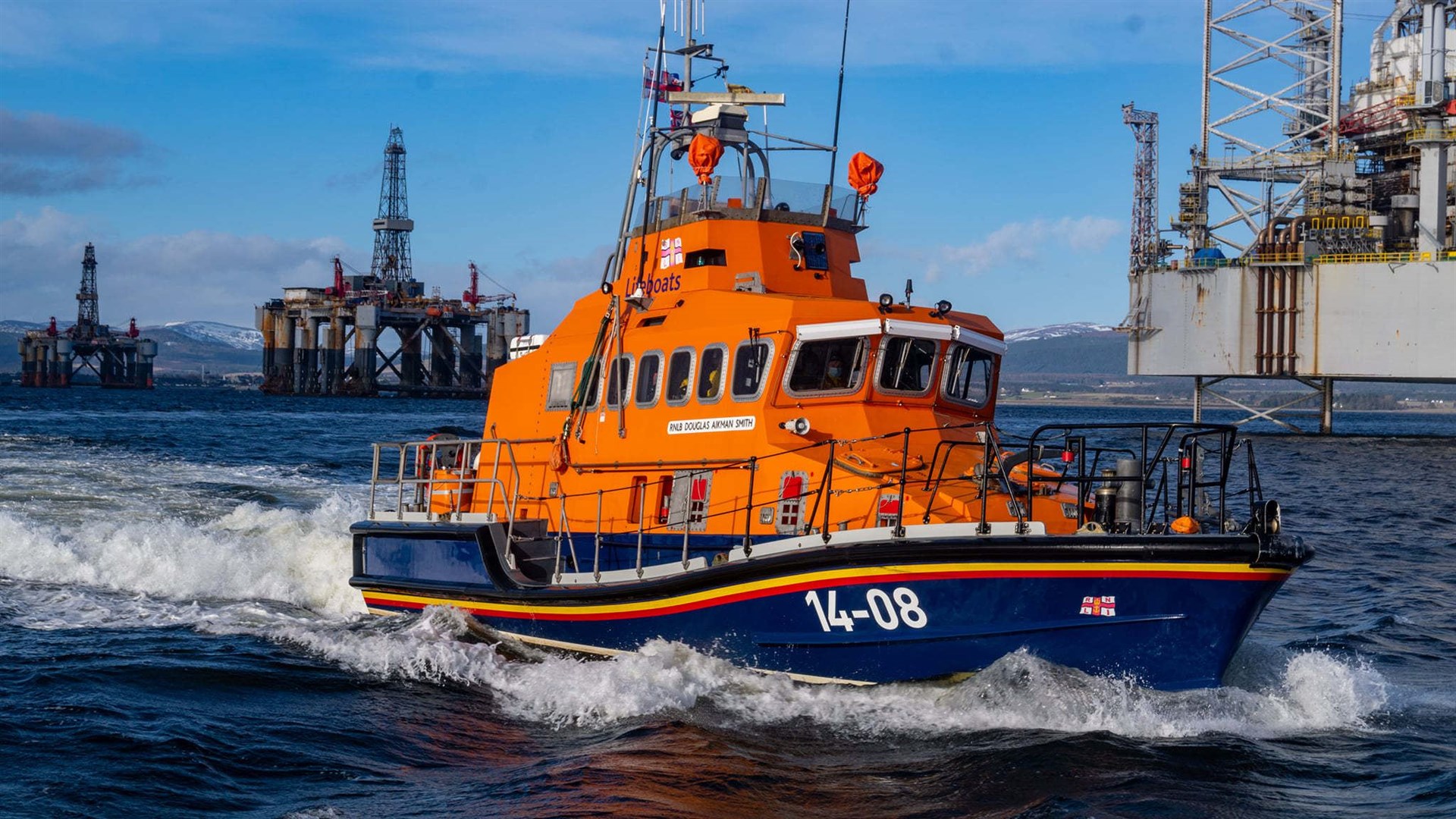 A fond farewell to the lifeboat that has served so well for quarter of a century. Picture: Michael MacDonald RNLI