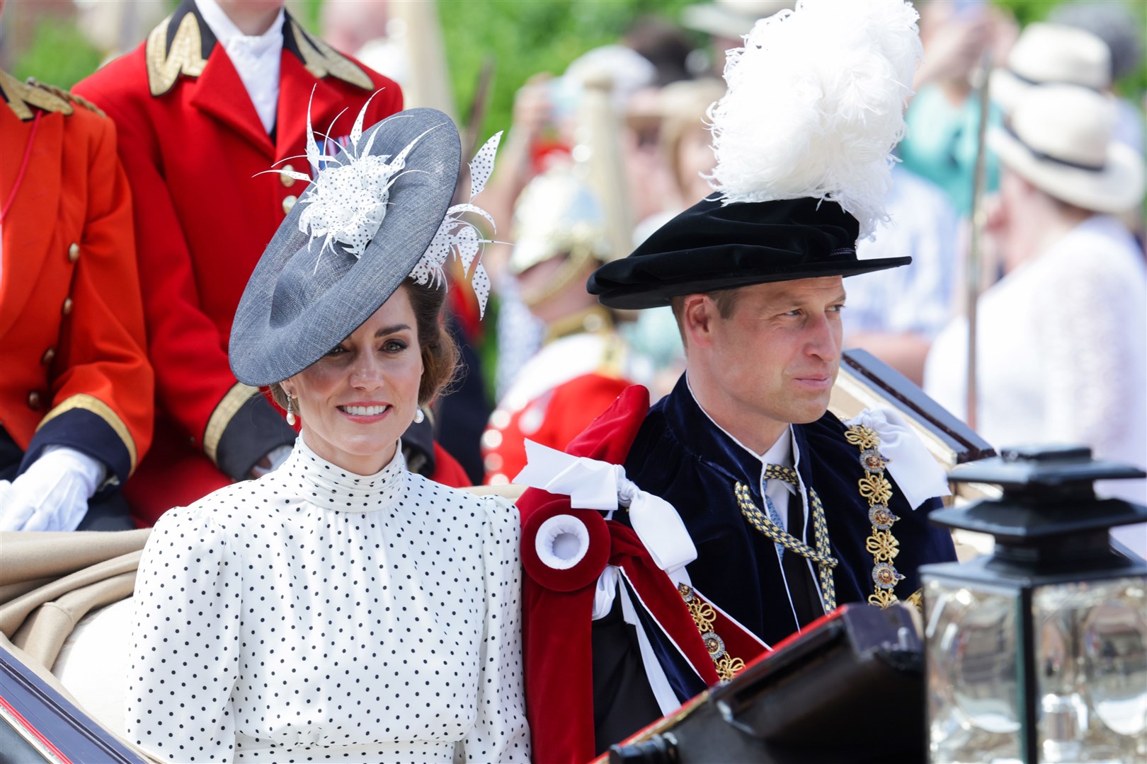 The Prince and Princess of Wales will attend the St Giles’ Cathedral event next month (Chris Jackson/PA)
