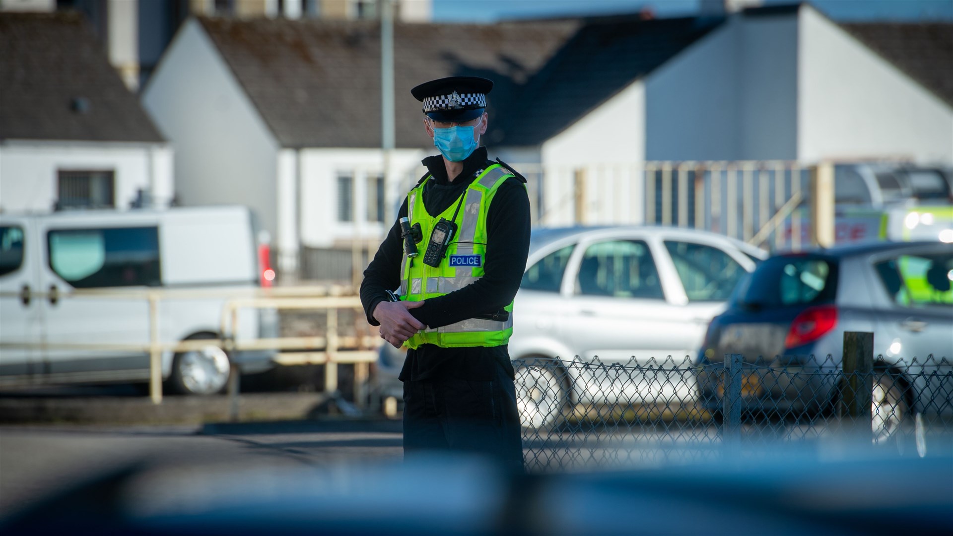 Police were called to to a house in Dingwall earlier today and have closed off the immediate vicinity.