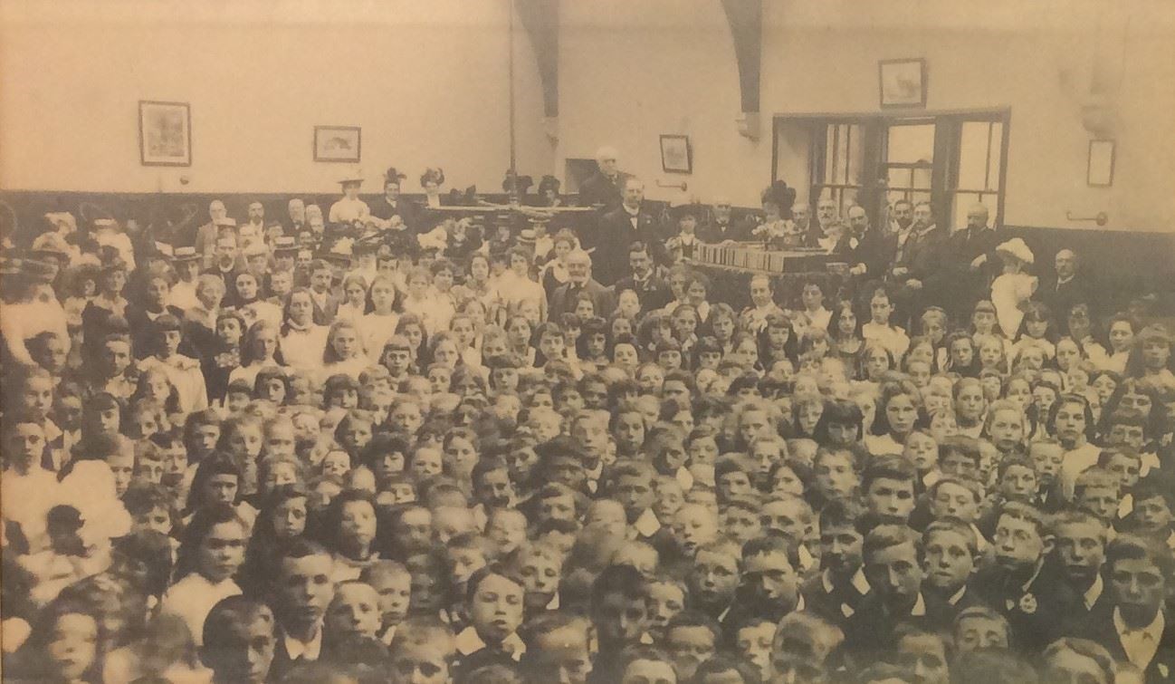 Teachers at Fort William Higher Grade School, 1911; Credit: Lochaber Archive Centre