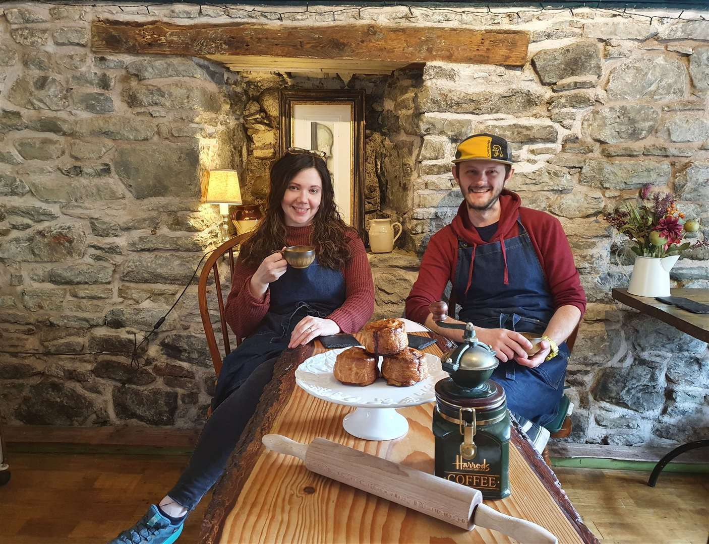 Drew and Rachel Hardiman, owners of the Coffee Bothy in Contin are to open a new venture at The Ledge climbing centre.