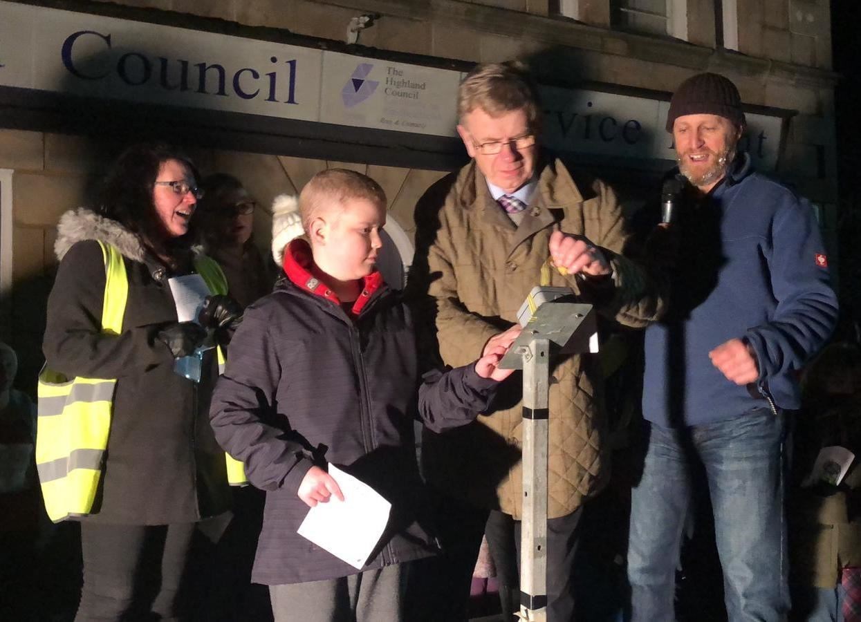 Tain Christmas Light switch-on 2018