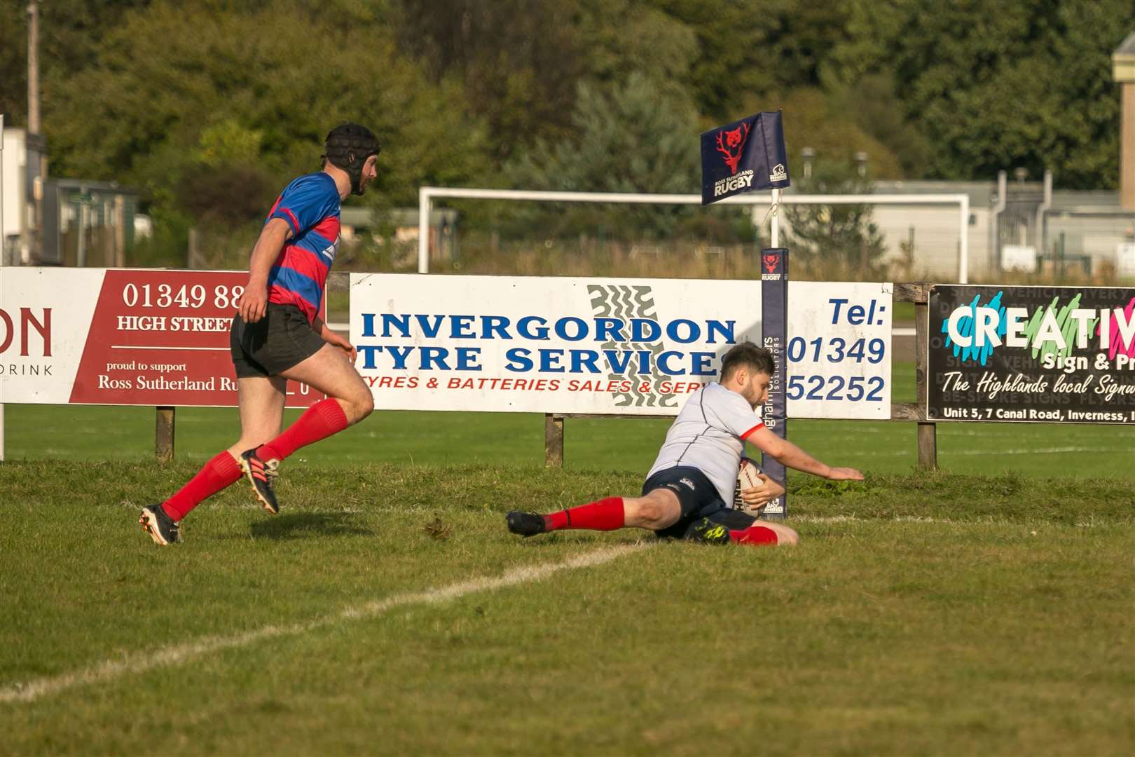 Ross Sutherland have been scoring points for fun at their Naval Grounds home so far this season. Picture: Peter Carson