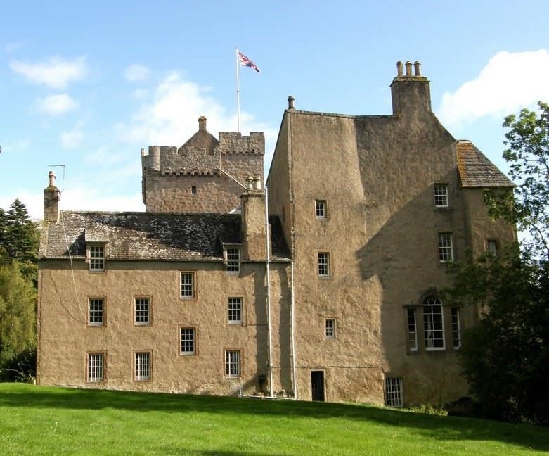 Kilravock Castle at Croy was visited by Bonnie Prince Charlie on the eve of the Battle of Culloden.