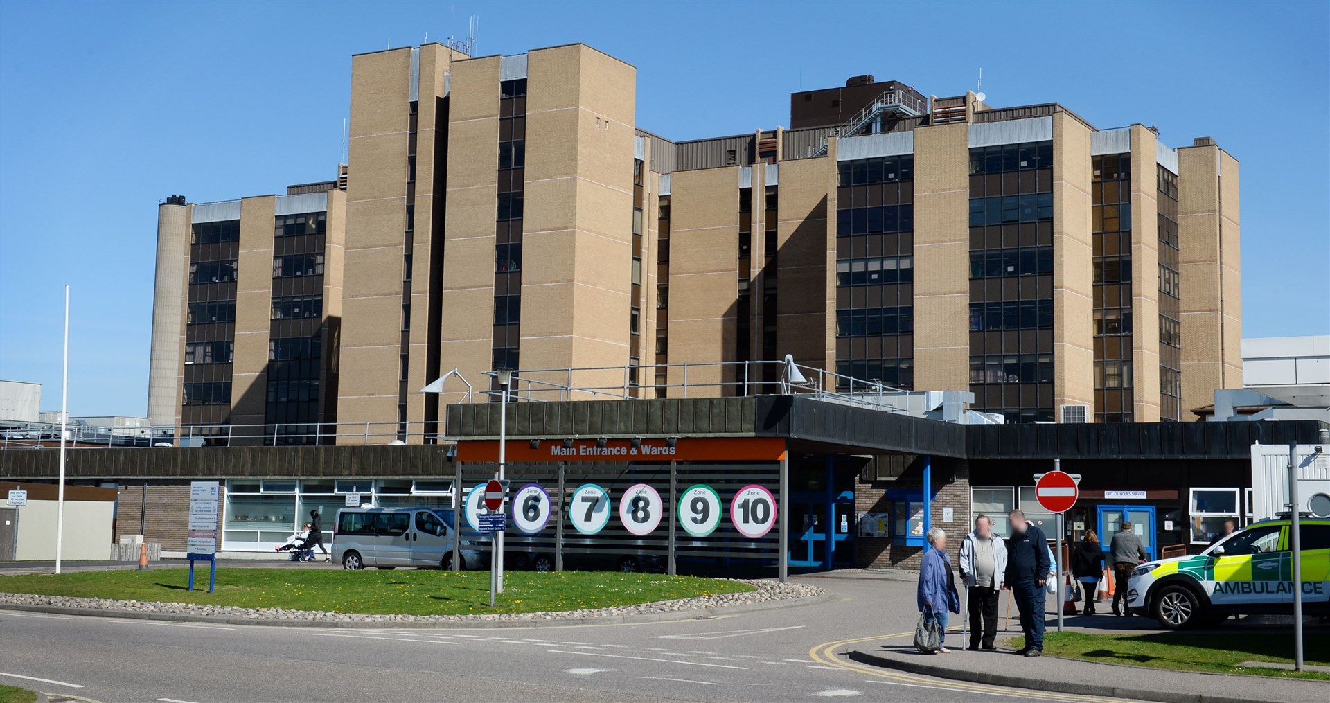 Raigmore Hospital is the region’s biggest medical facility.