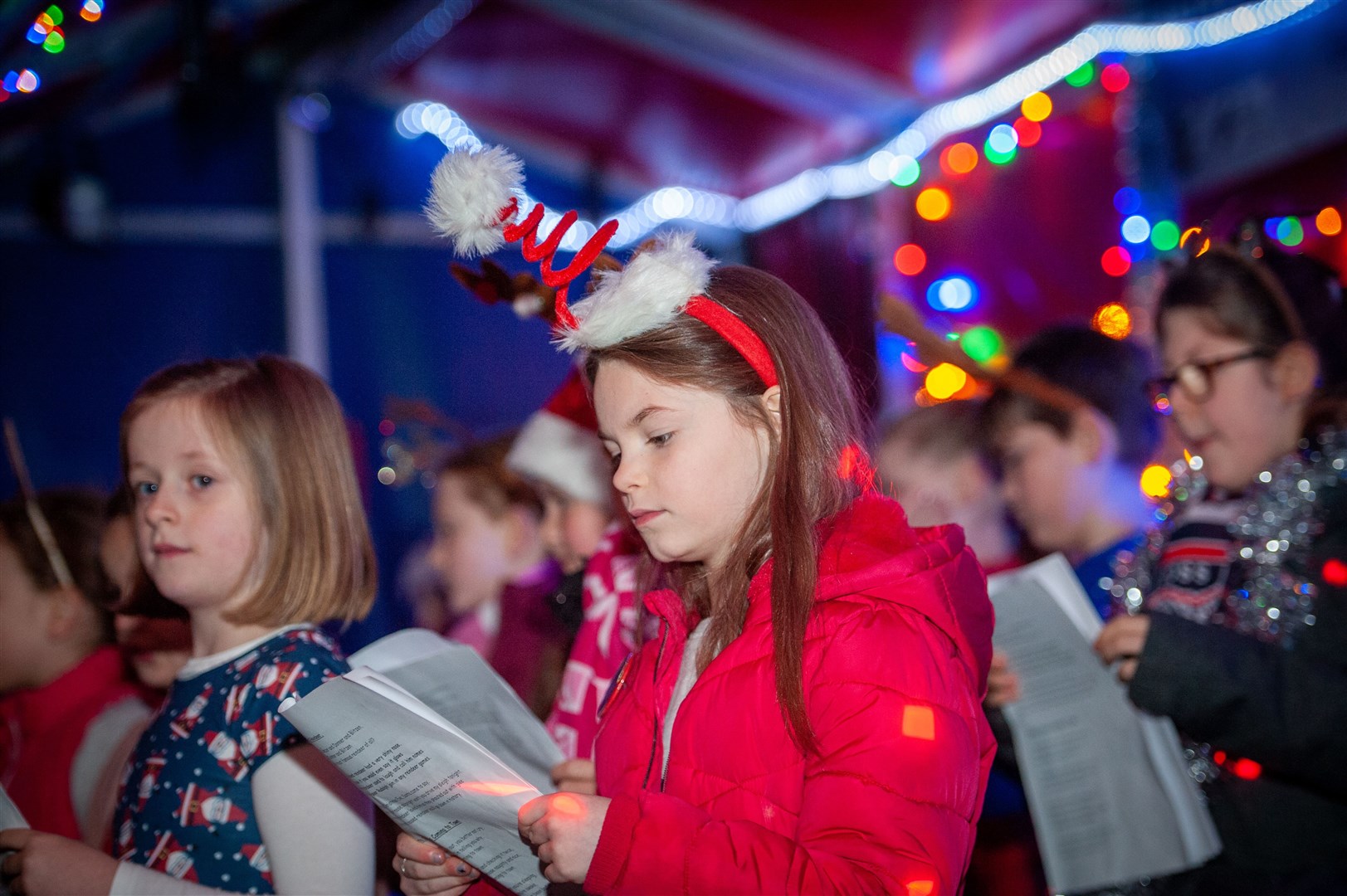 Dingwall Christmas Lights switch on. Picture: Callum Mackay.
