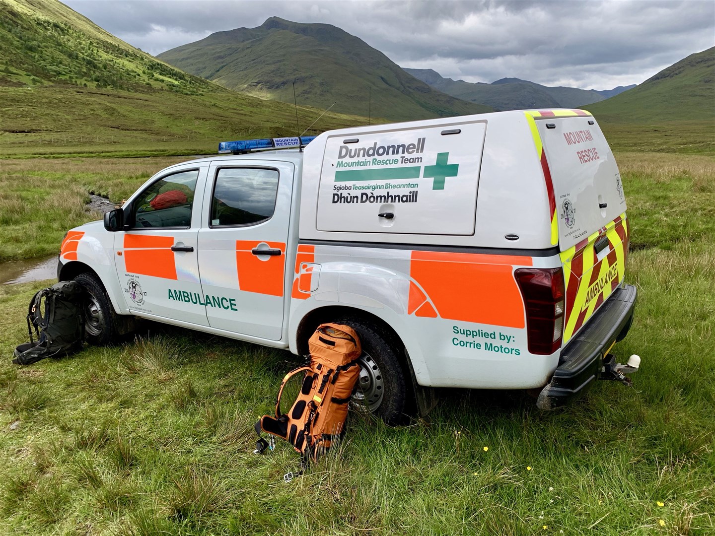 Dundonnell Mountain Rescue Team covers some of the remotest areas in the country.