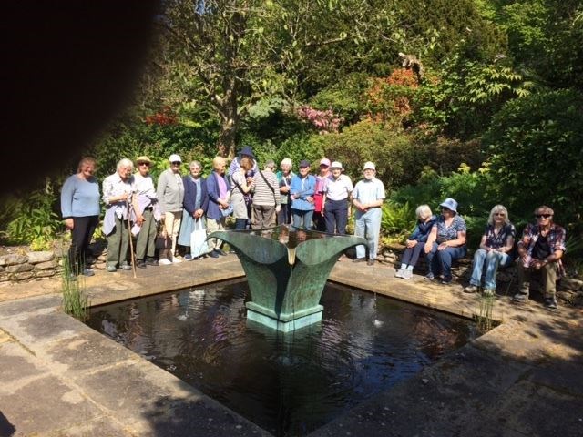 Members of Dingwall Field Club enjoyed a guided tour of the gardens at Dundonnell House recently.