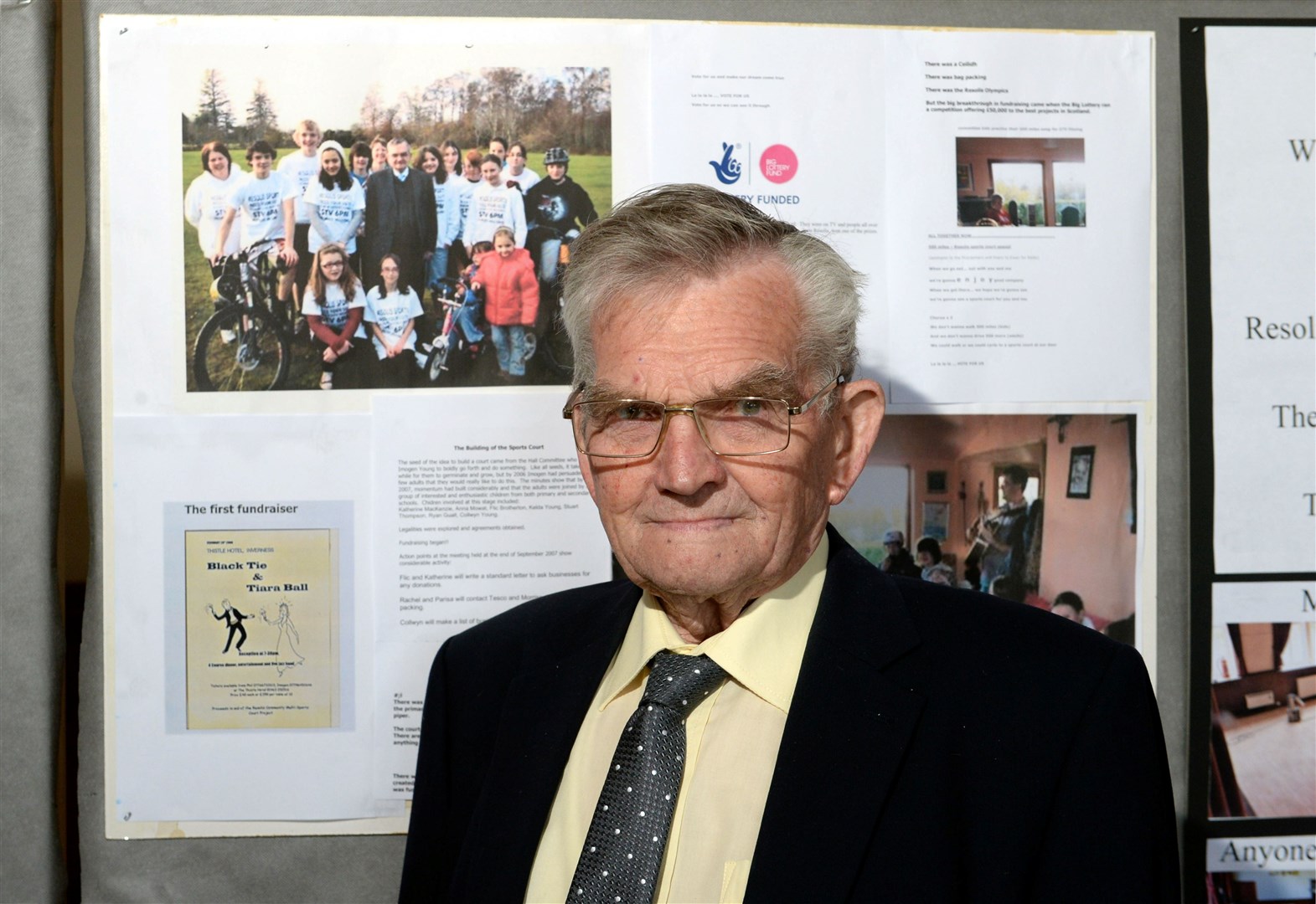 Memories were also shared at a re-opening of Resolis Memorial Hall back in 2021 following the coronavirus pandemic. Alec Beaton, who helped build it in the 1950s and then continued to help out for decades afterwards, was the guest of honour. Picture: James Mackenzie