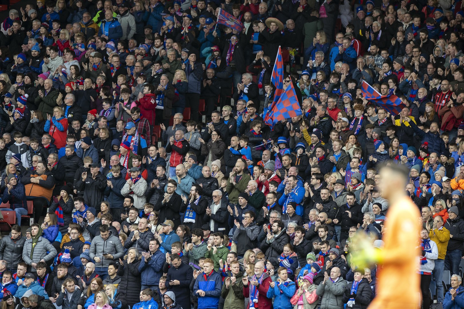 Scottish Cup semi-final finished Falkirk (0) v Inverness CT (3) but many fans may not be able to make the journey.