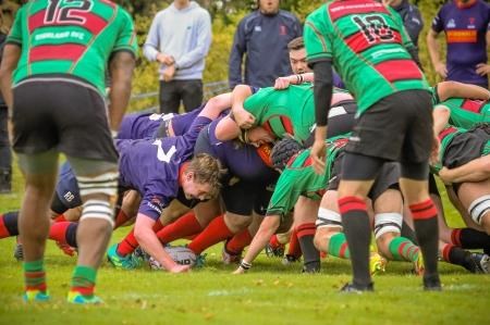 Ross Sutherland relied on their scrum against Highland 2nds last week. Picture: Peter Carson