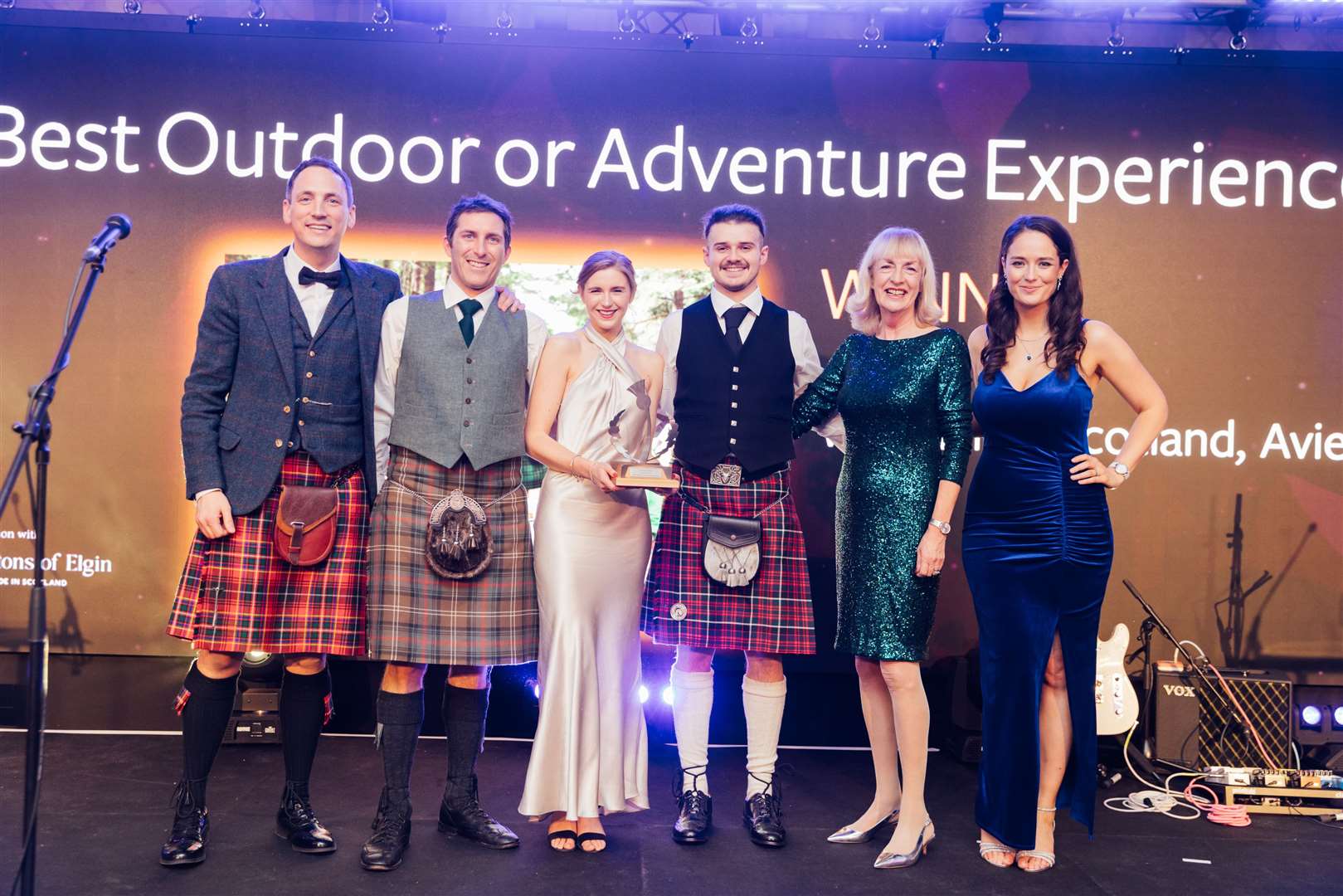Aviemore-based Wilderness Scotland won awards for best outdoor or adventure experience as well as the climate action prize. Picture: Connor Mollison