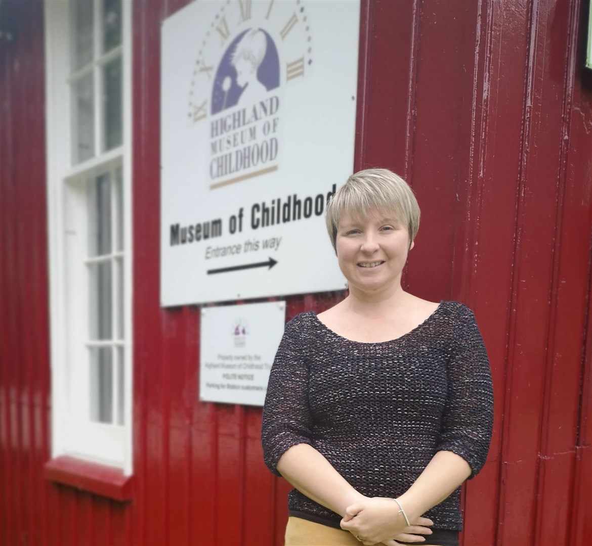 Morven MacDonald from Strathpeffer received a bursary to support her postgraduatemuseum studies course to help her manage and develop the Highland Museum of Childhood.