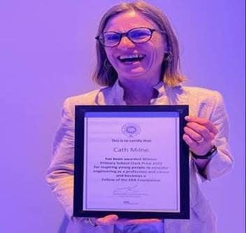 Teacher Cath Milne has been widely hailed an inspiration for her ability to bring engineering and STEM subjects to life in the classroom. Picture: Highland Council