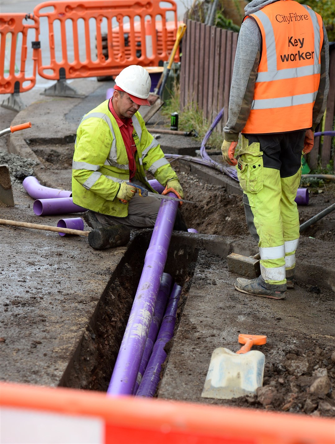 CityFibre's full-fibre broadband roll out has now gone live in some areas in the east of the city.