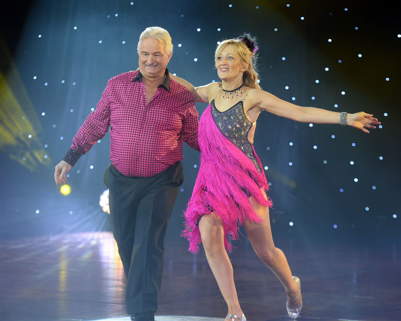 Strictly Saturday Final 2019...Julie Lumsden and Alastair'Sugar'Kennedy...Picture: Gary Anthony. Image No.043916.