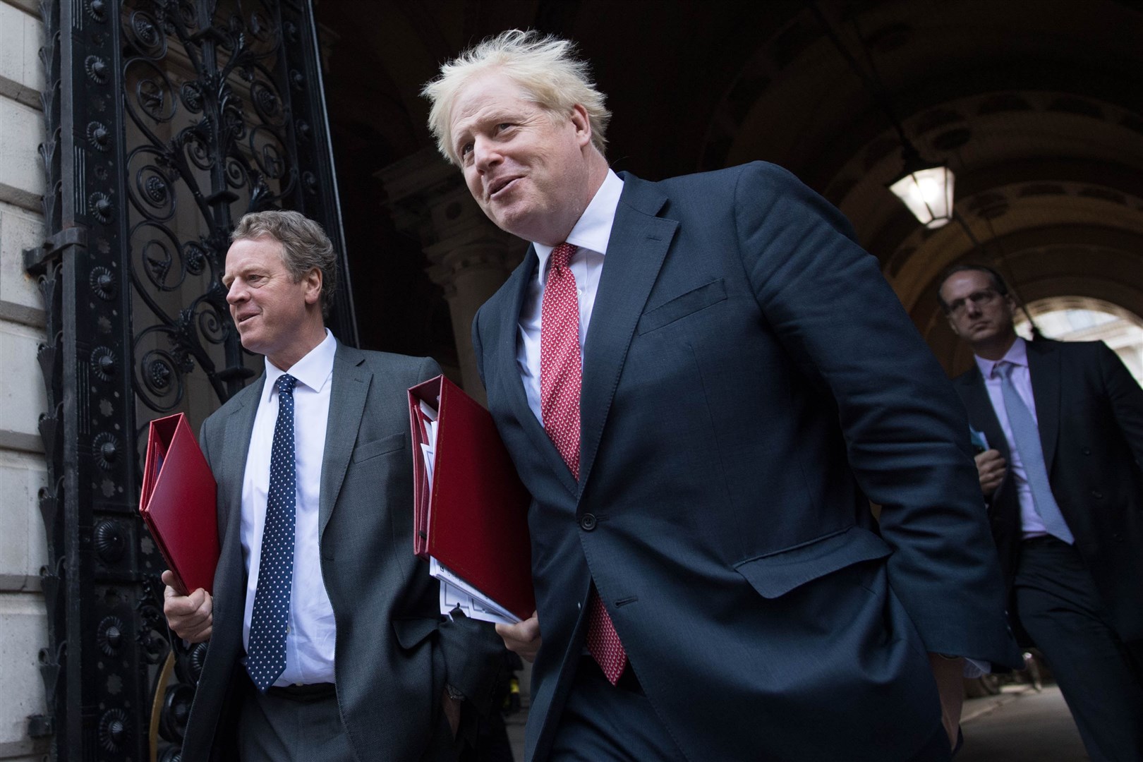 Boris Johnson praised the outgoing Cabinet Secretary Sir Mark Sedwill (Stefan Rousseau/PA)