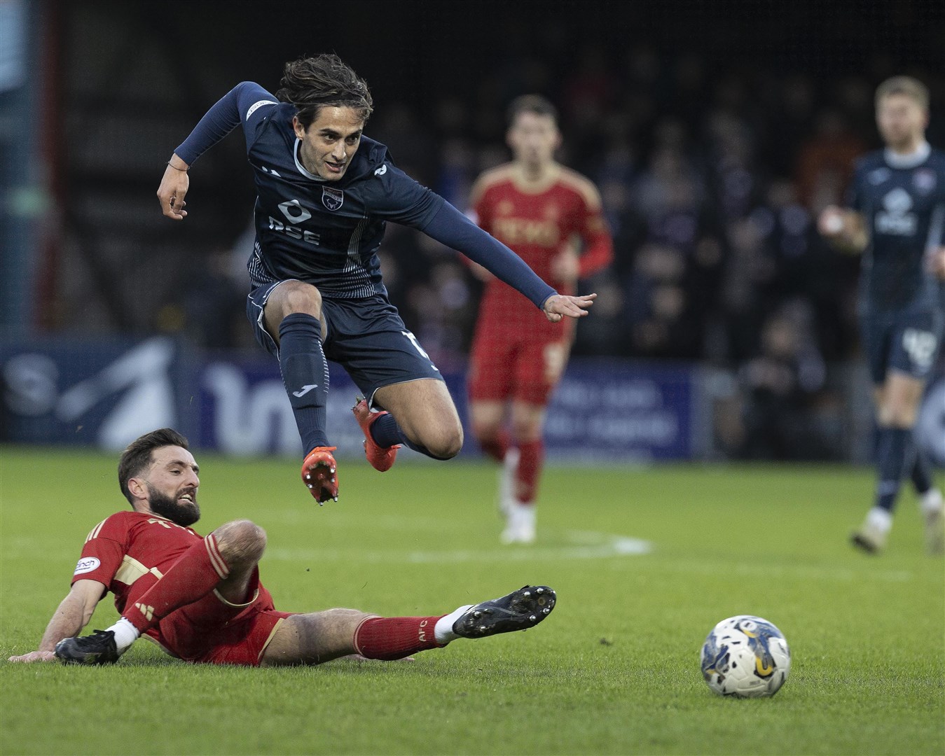 Yan Dhanda has caught the eye at Ross County – with the Staggies facing a battle to keep the playmaker. Picture: Ken Macpherson