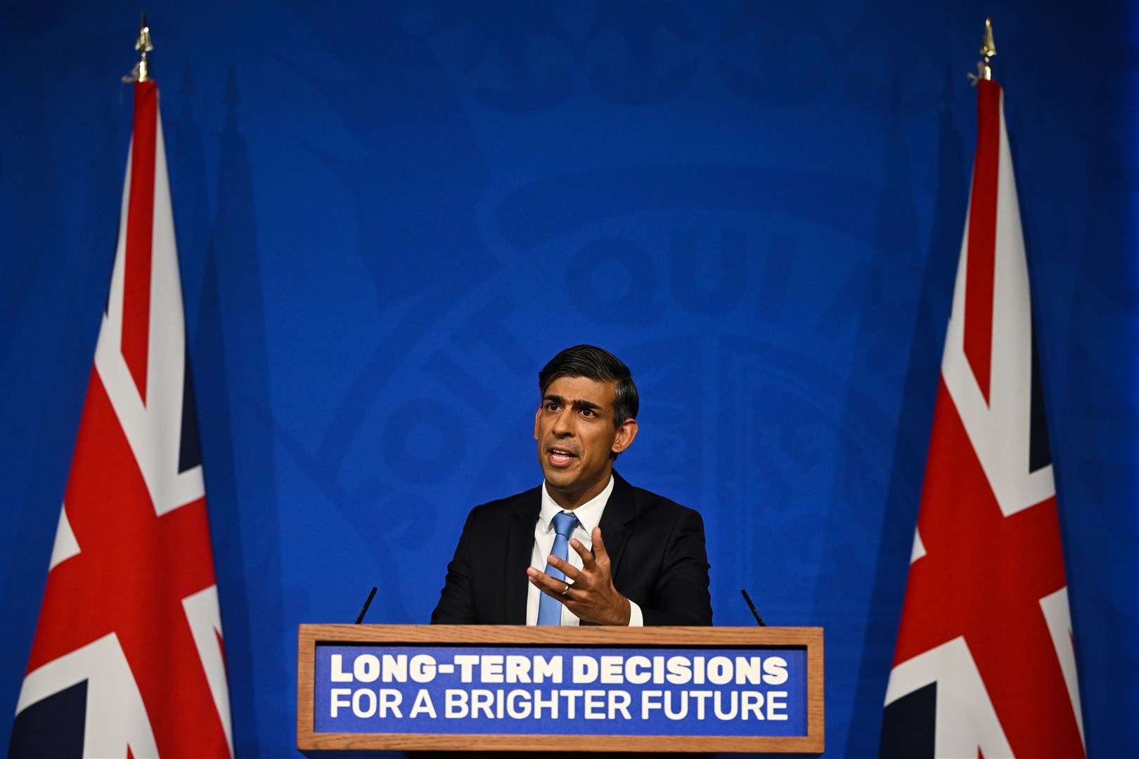 Prime Minister Rishi Sunak has faced criticism for watering down key green measures (Justin Tallis/PA)