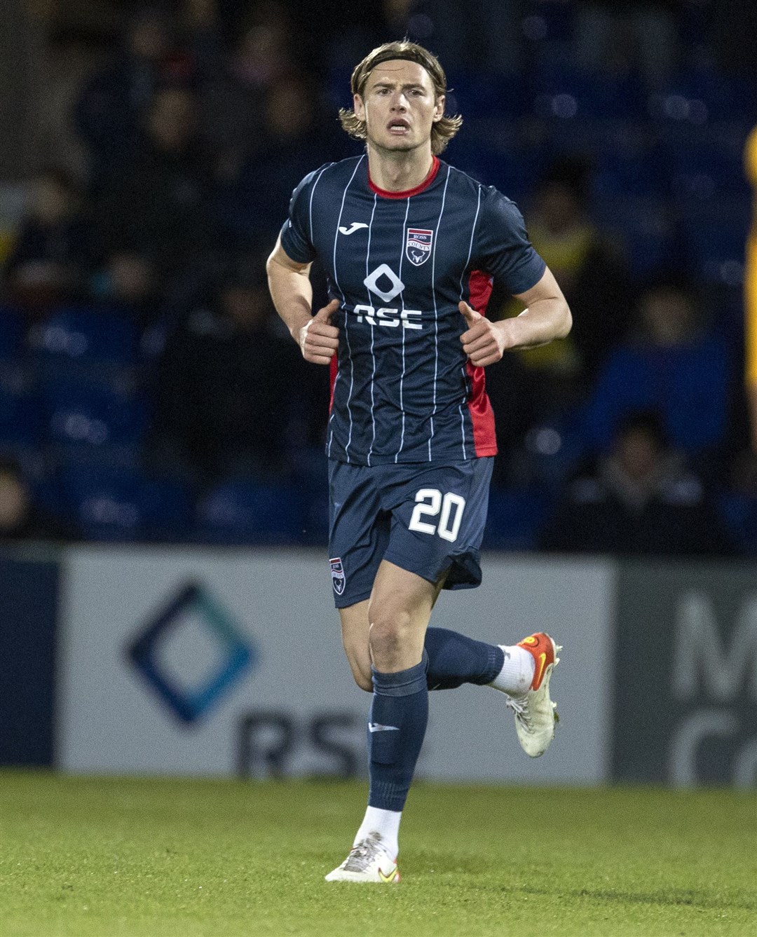 Declan Drysdale was one of two new arrivals in Dingwall in the January transfer window. Picture: Ken Macpherson