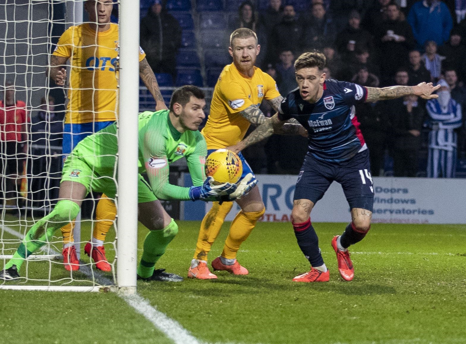 Ross County are due to play Kilmarnock tomorrow night. Picture: Ken Macpherson