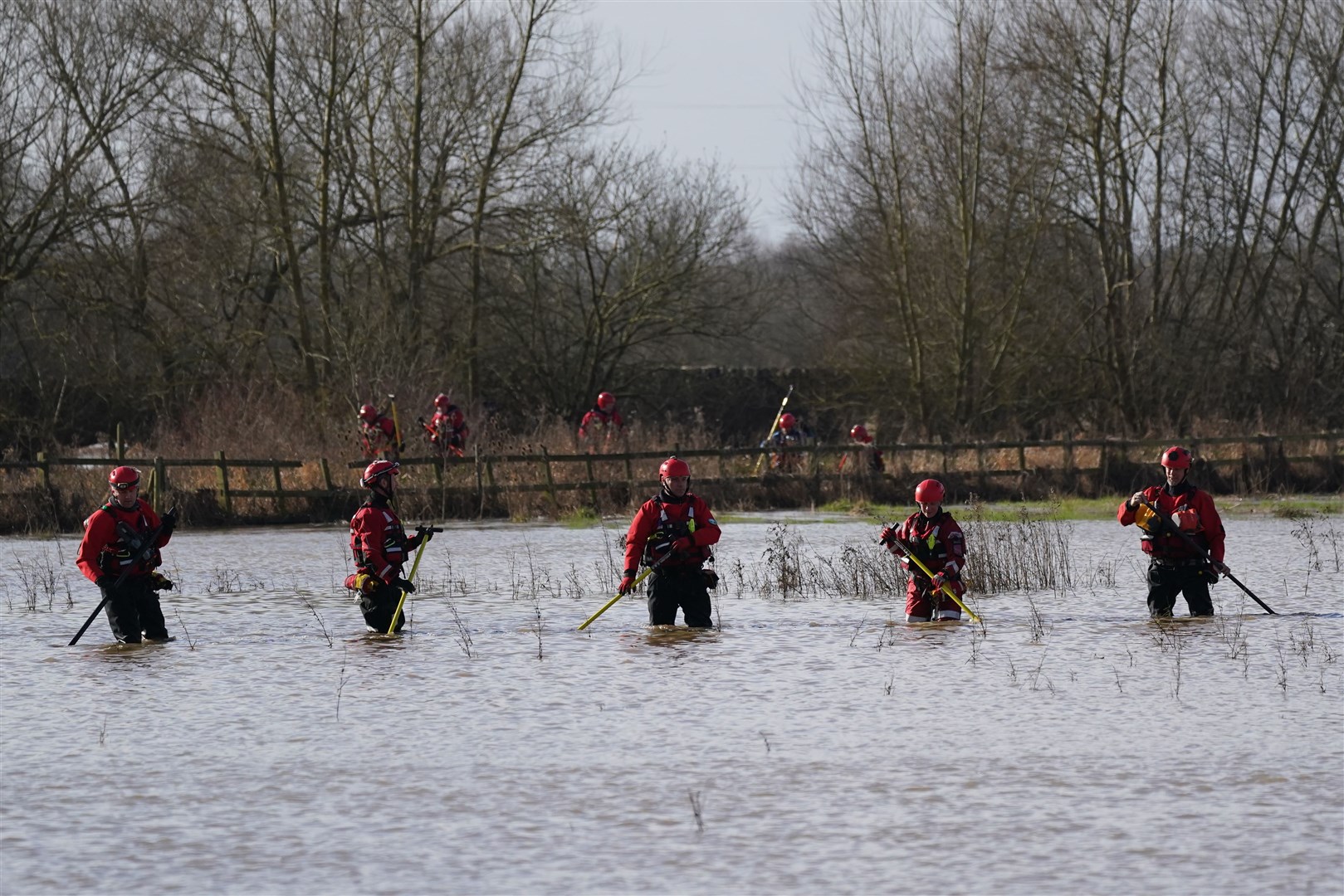 The boy had been with family when he fell into the River Soar and has yet to be located (Jacob King/PA)