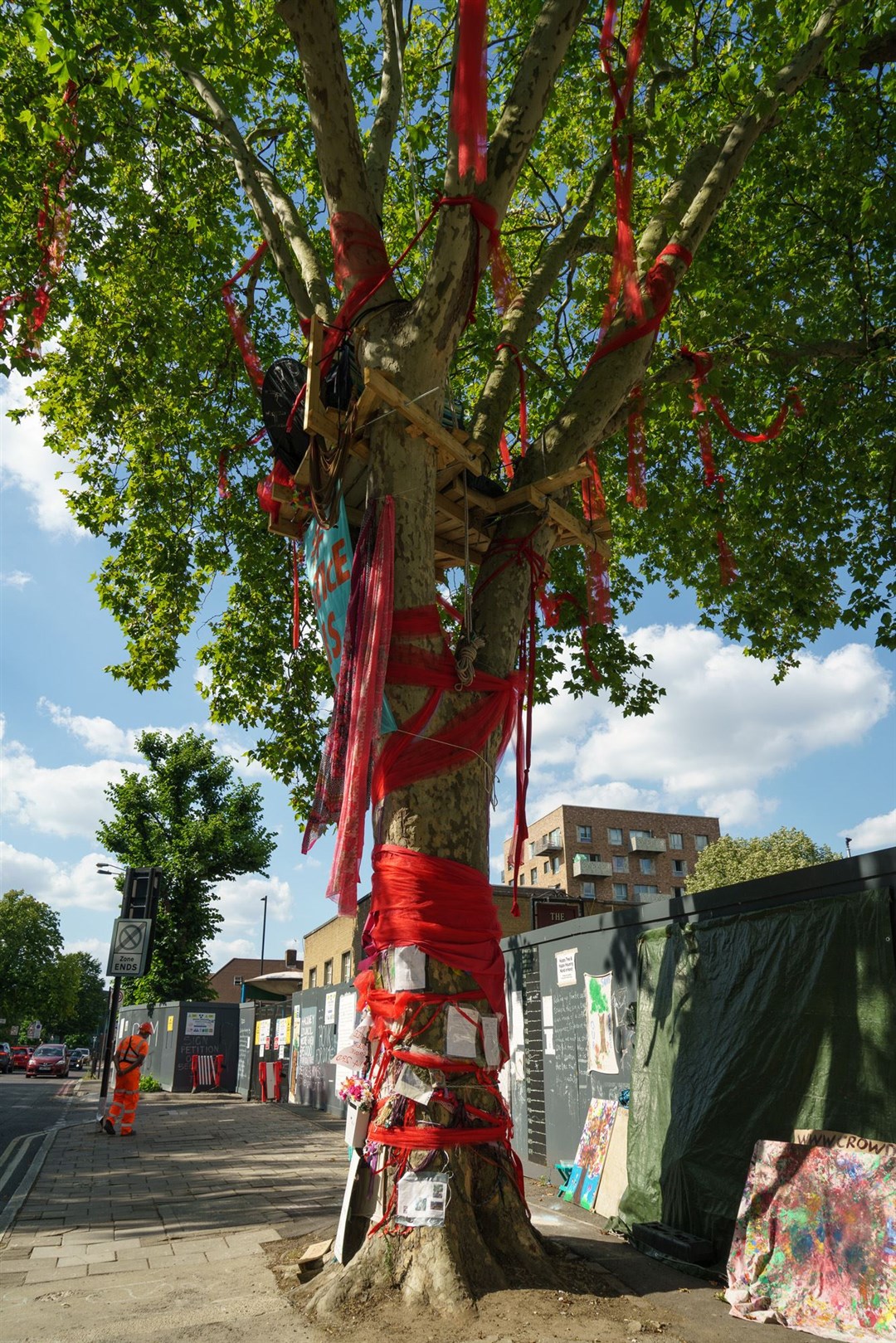 The Happy Man Tree in Hackney, London (Tessa Chan/Woodland Trust/PA)