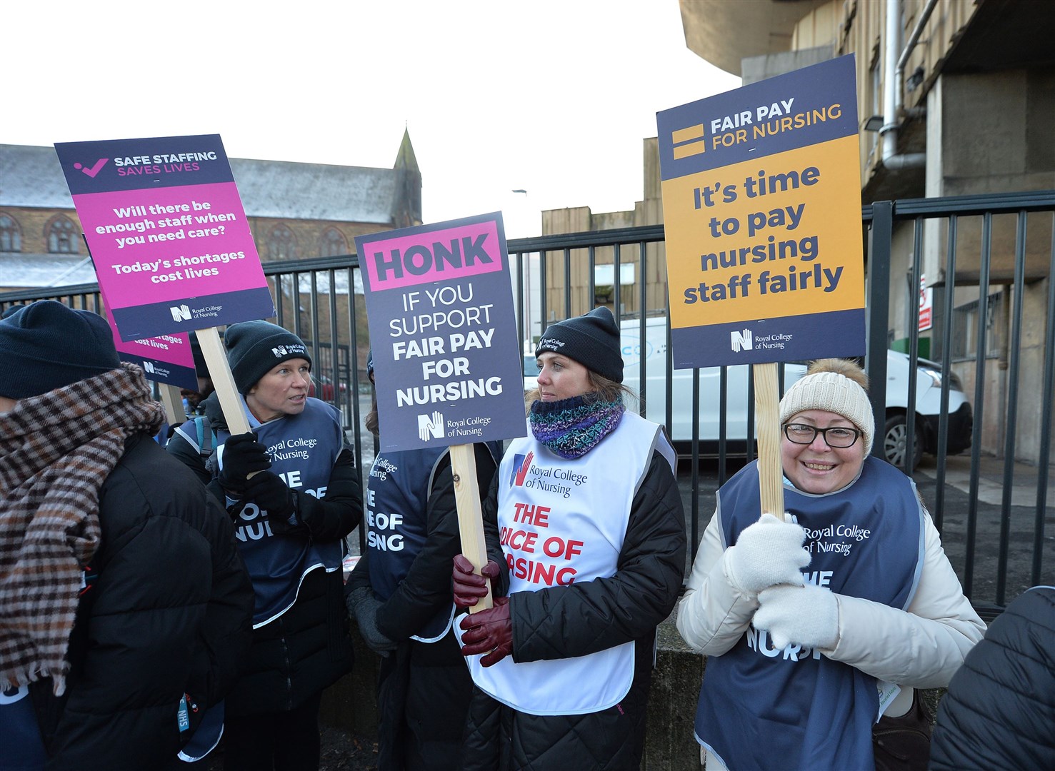 Nurses have announced further strike action for the new year (PA)