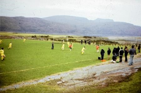 The friendly kick-about between Ullapool and Russian men made international news during the Cold War years.