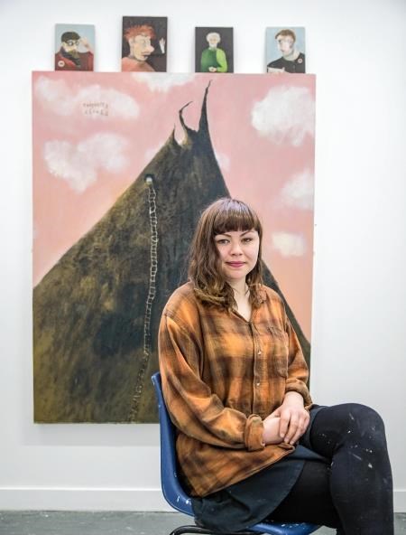 Black Isle artist Izzy Thomson has gone from strength to strength since graduating from Gray's School of Art.