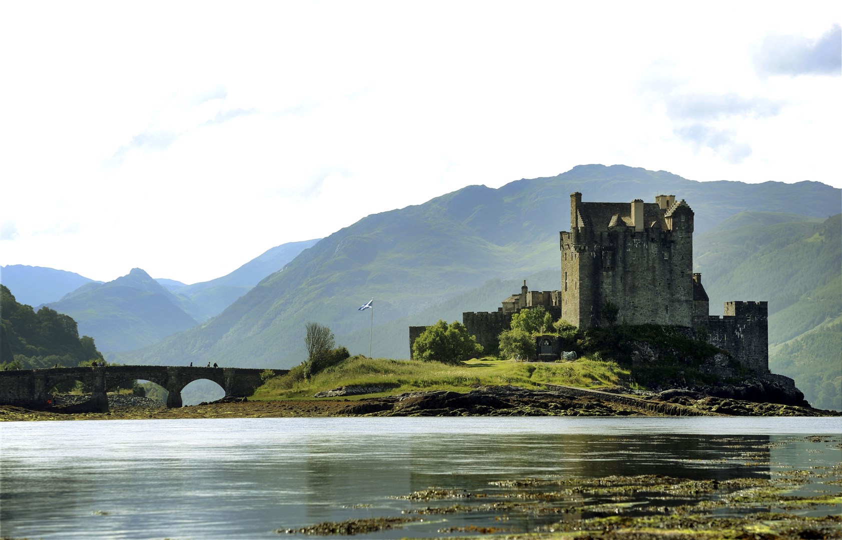 Locator photograph Skye and Lochalsh ..Eilean Donan Castle . . Picture: Gary Anthony..