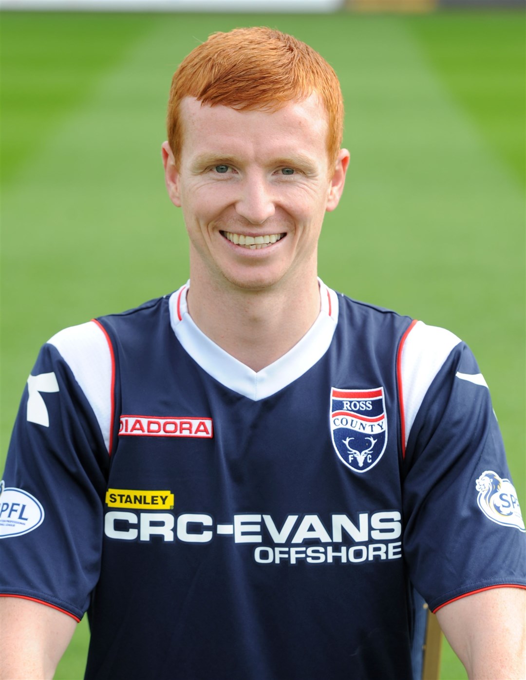 Scott Boyd pictured as a Ross County player in 2013.