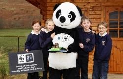 Youngsters at Auchtertyre Primary - and friend - are all set to show their support for the big switch off