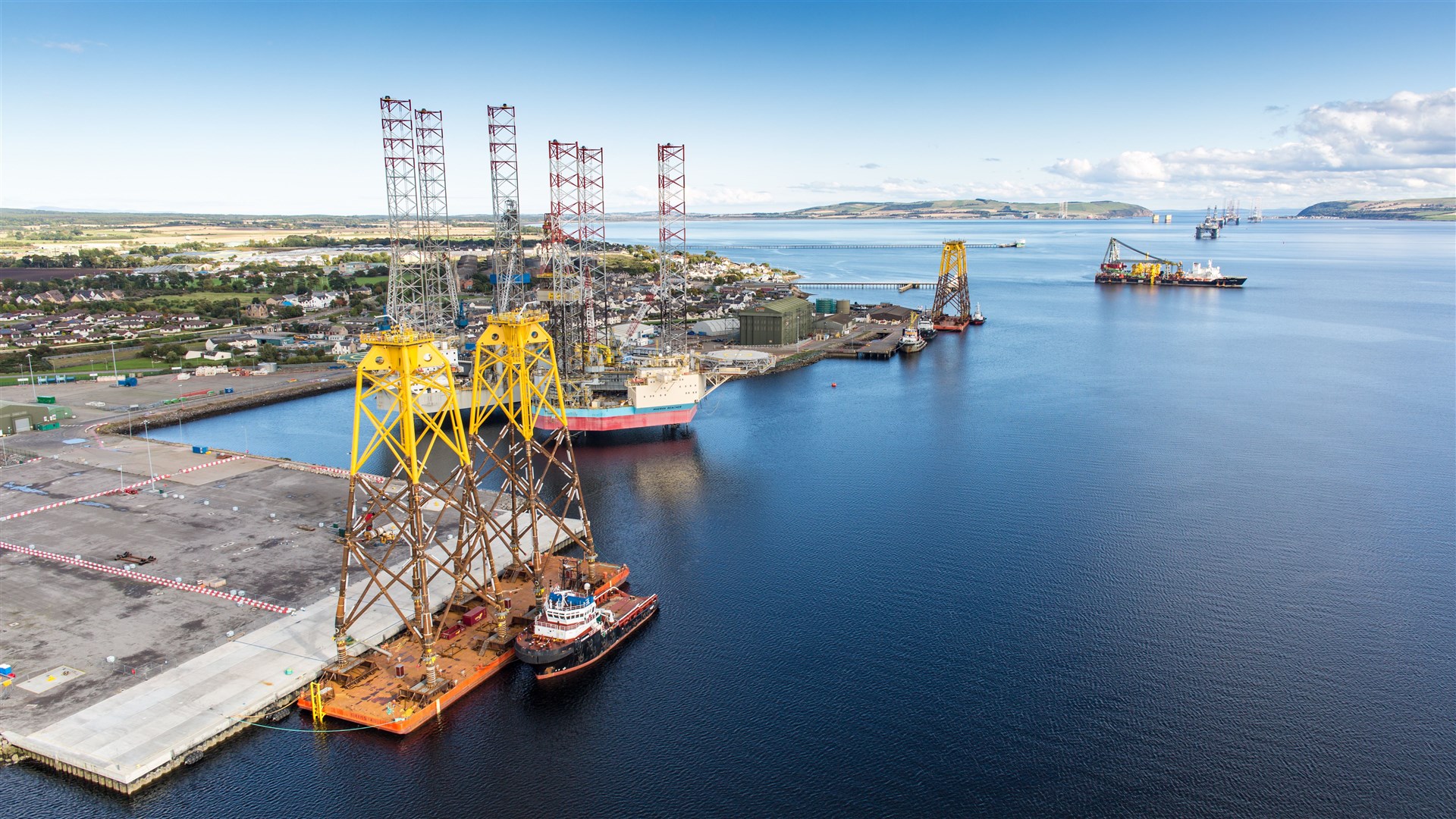 The Port of Cromarty Firth jas announced plans to create a green hyrdogen energy hub.