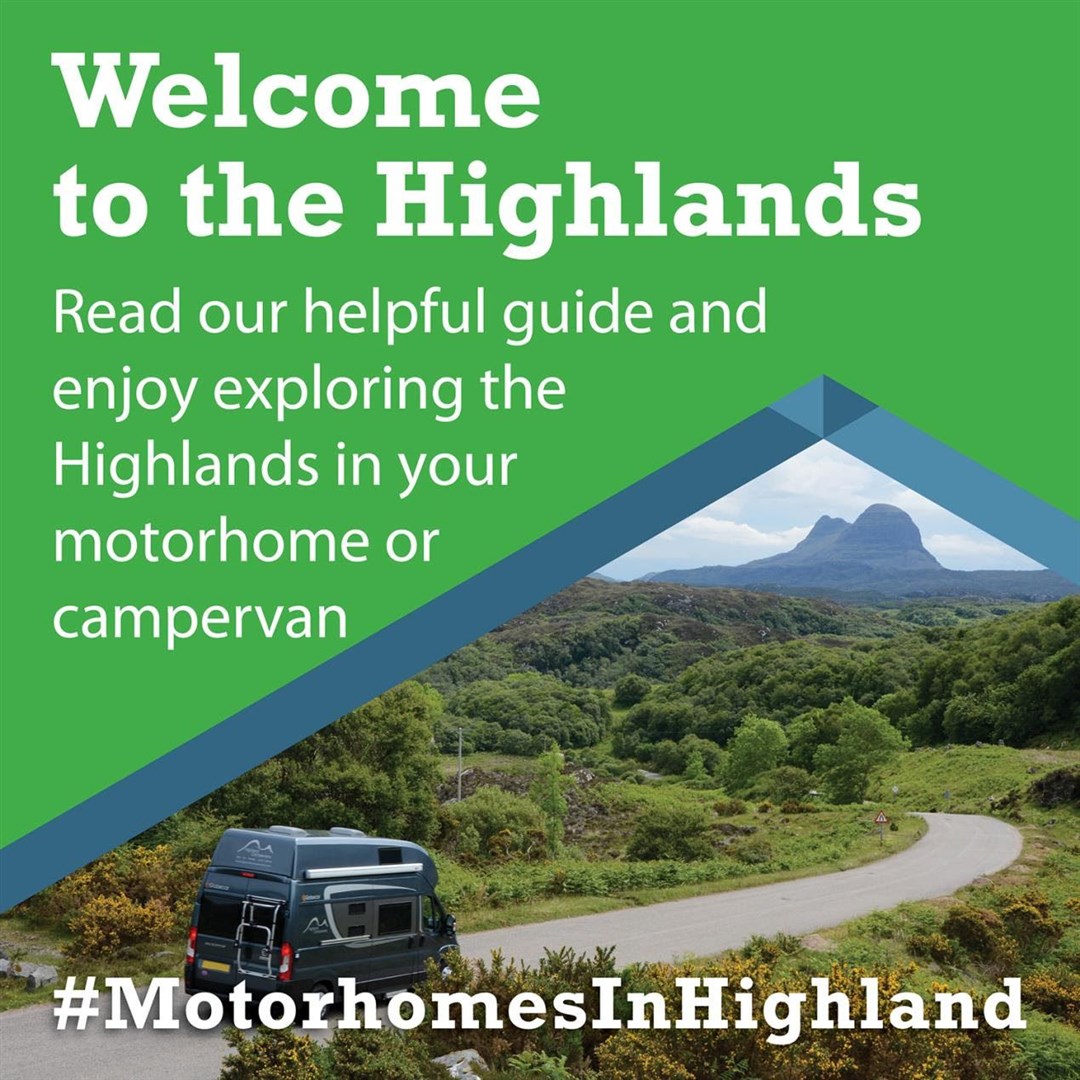 The guide aims to offer a useful and welcoming introduction to the Highlands for people in motorhomes.