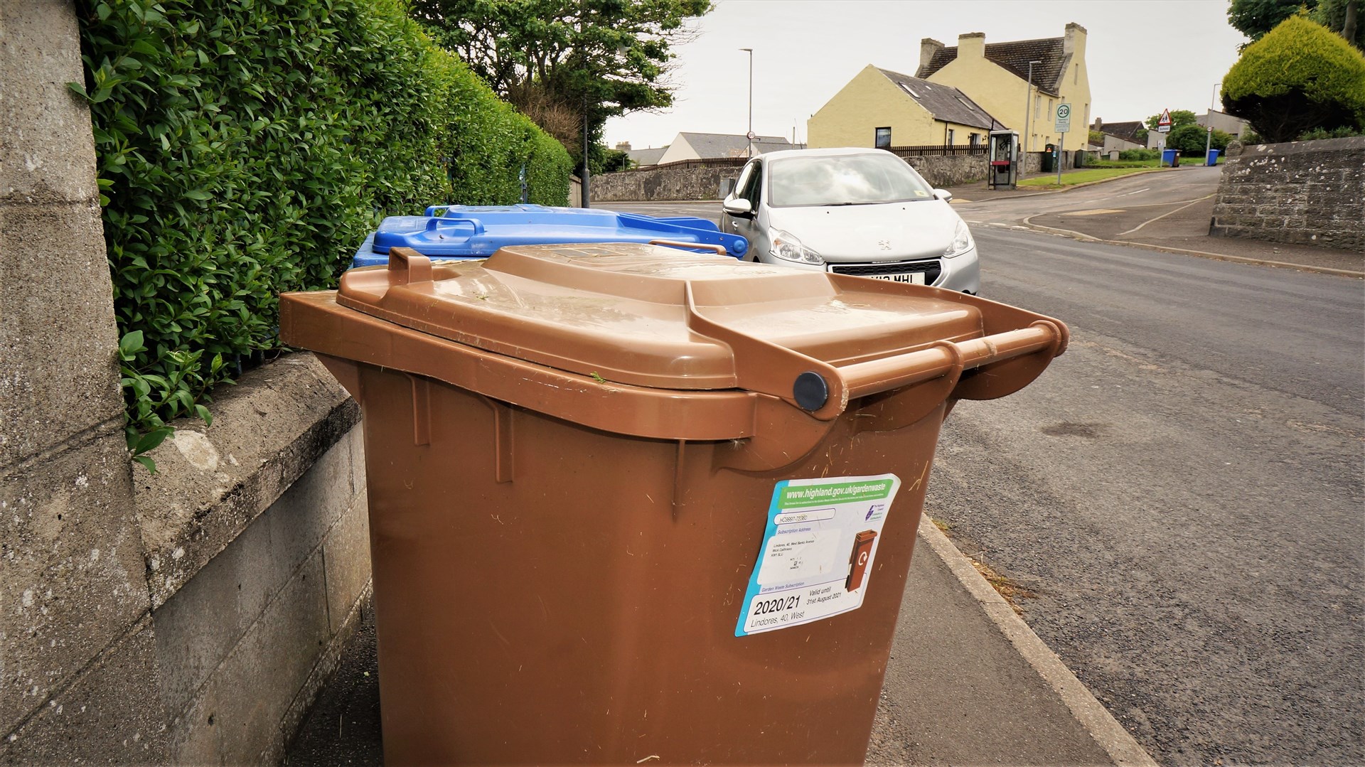 Householders must have a permit to get their brown bin lifted.