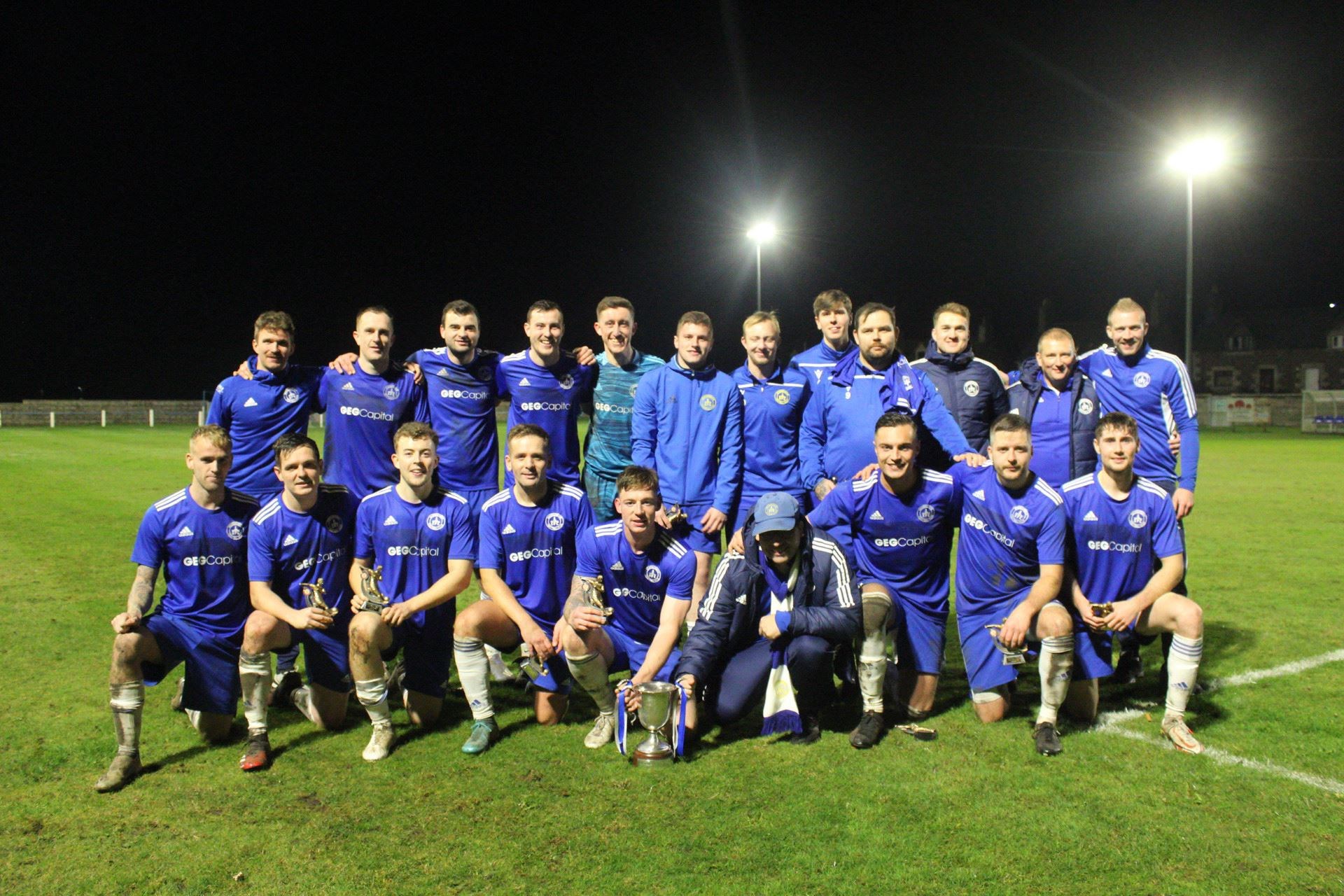 Invergordon win Football Times Cup. Picture: Niall Harkiss