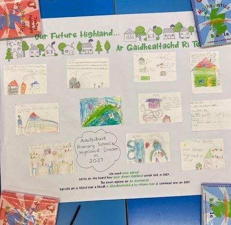 Achiltibuie Primary's vision for the HIghlands in 2027