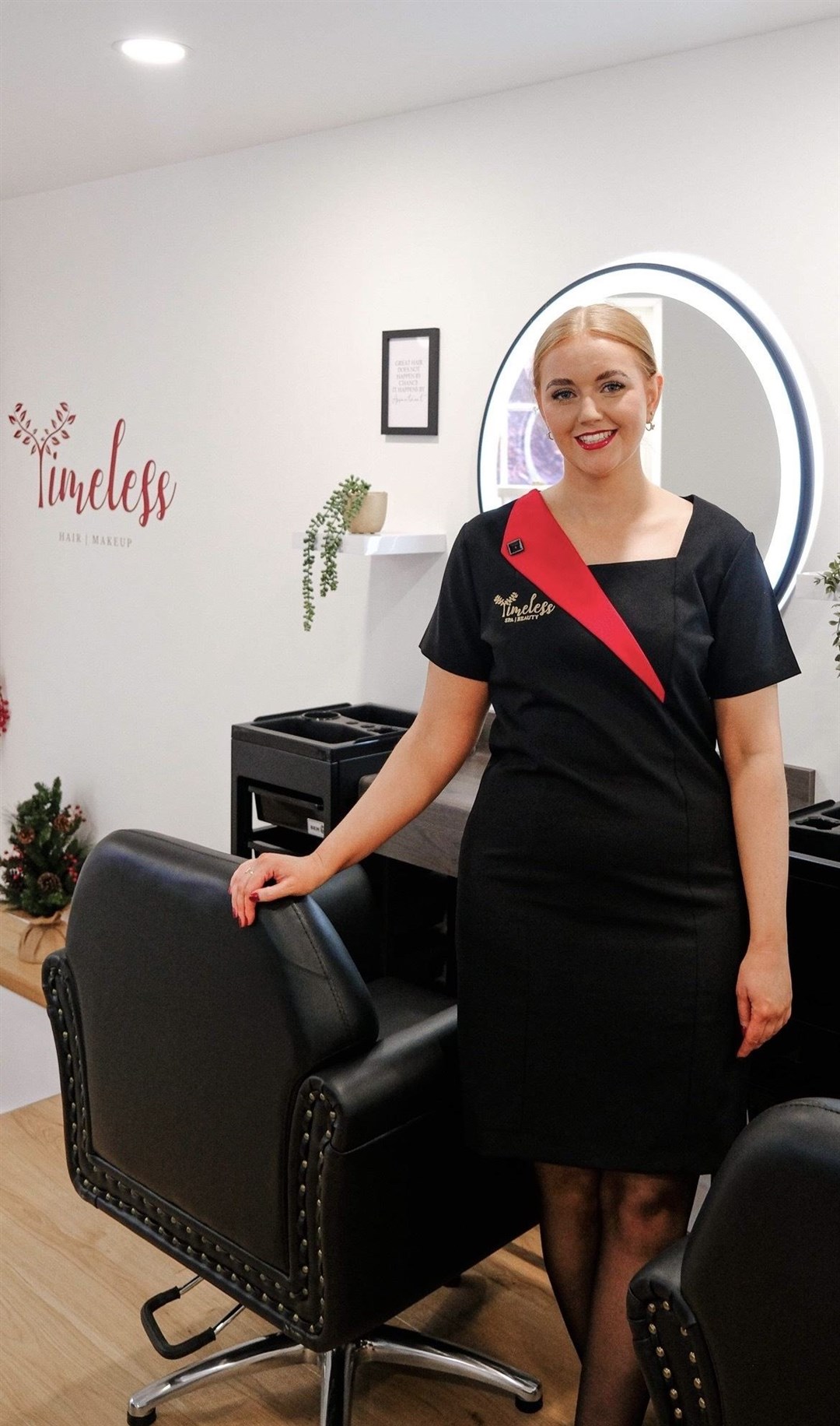 Caoimhe at Timeless salon will give mums some much-deserved pampering.