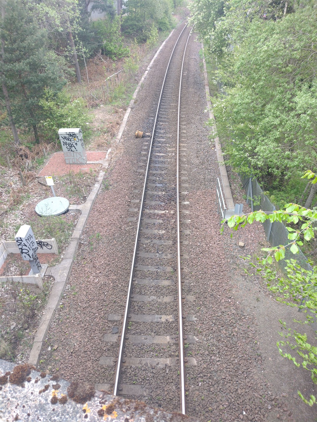 The Highland Main Line was disrupted after the Aviemore incident and no trains passed through the strath for the rest of the evening and night