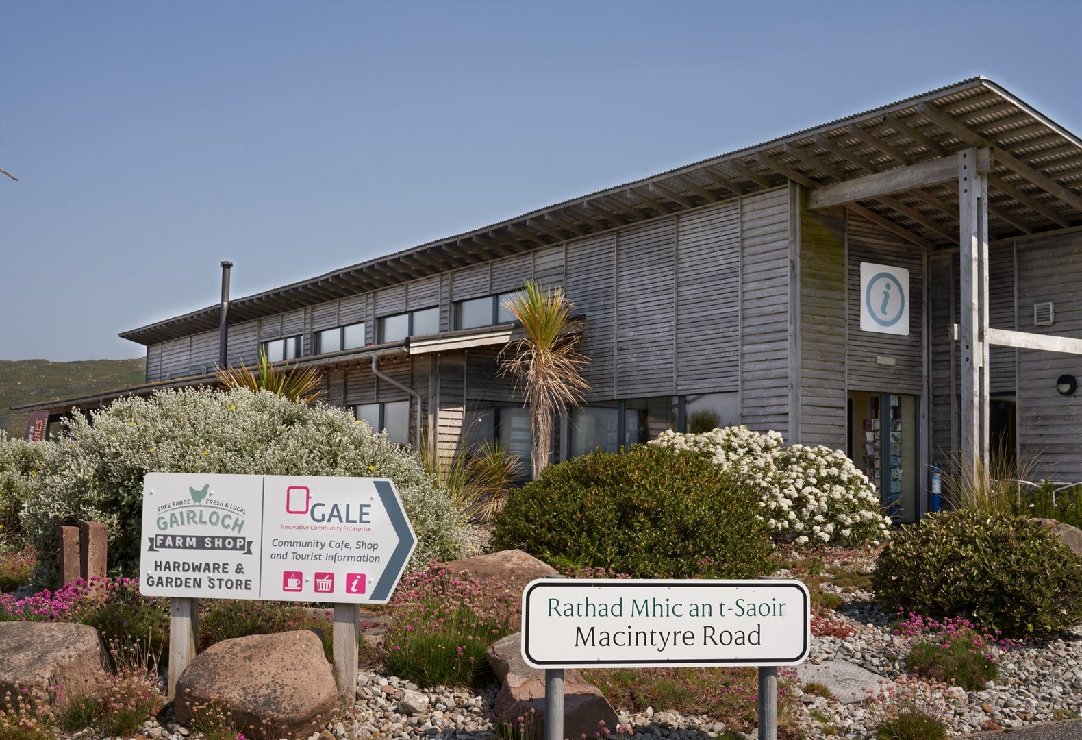 The GALE centre in Gairloch is one of Gairloch and Loch Ewe Action Forum's most high profile projects.
