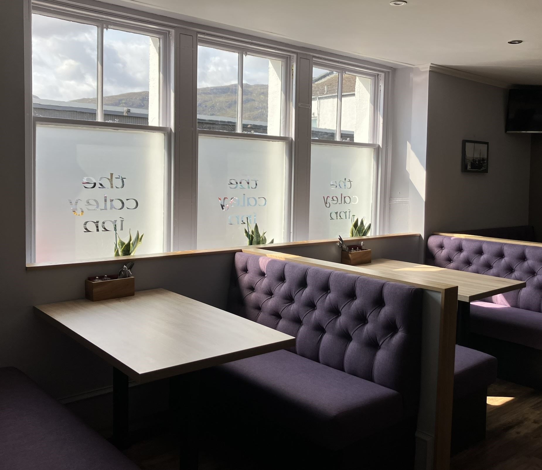 The refurbished bar and restaurant at the Caledonian Hotel, Ullapool. Picture: Iona MacDonald.