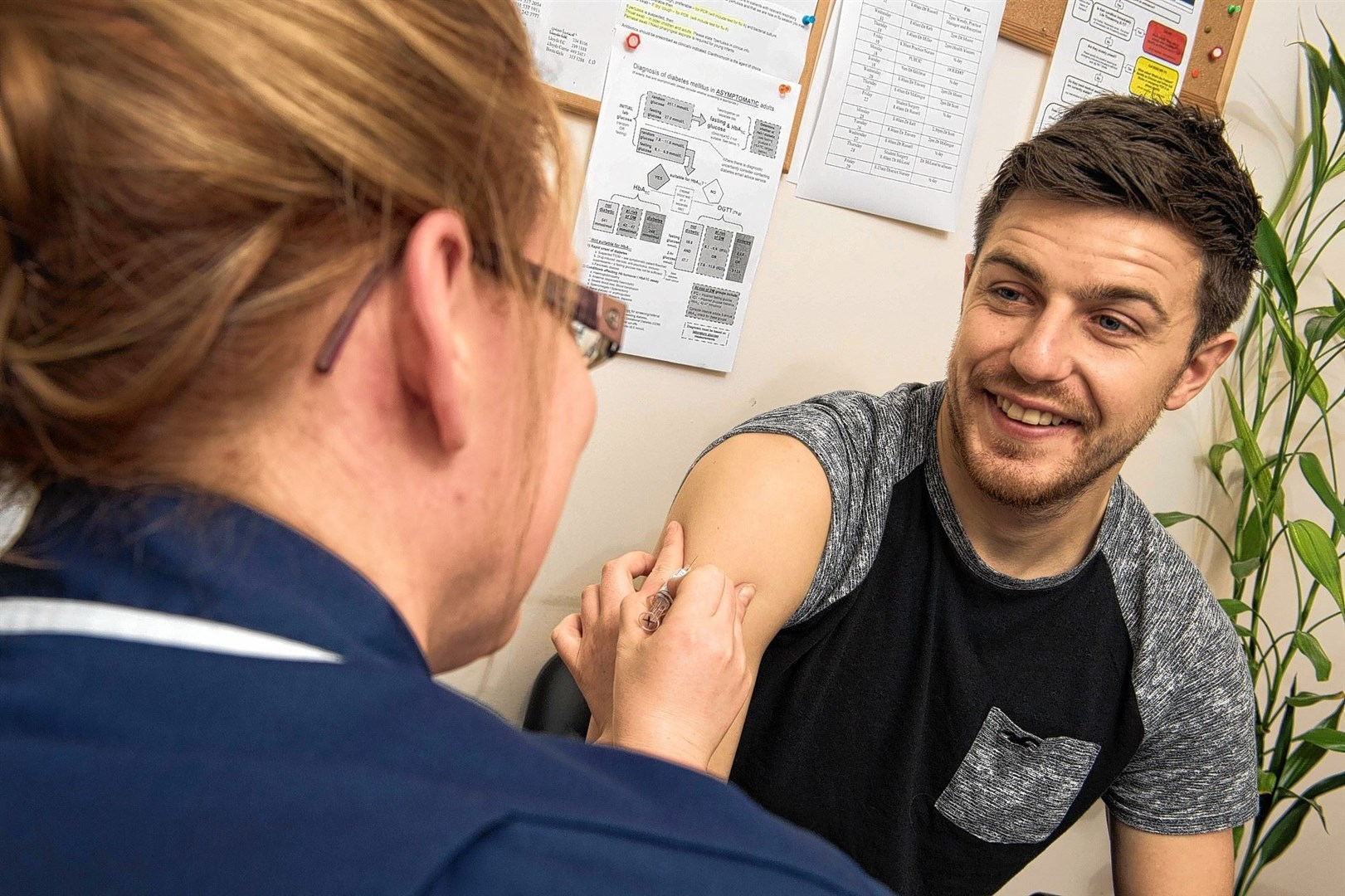 People with health conditions have been urged to get their flu vaccine as early as possible this winter to help protect themselves..